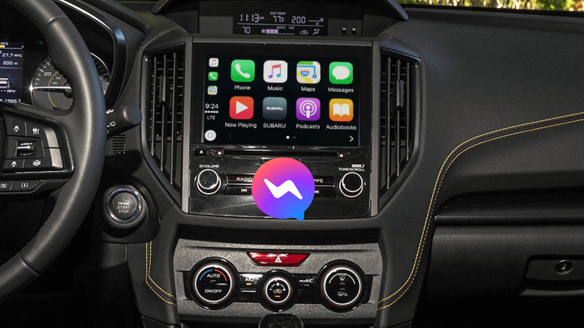 How to Use Facebook Messenger on Apple CarPlay